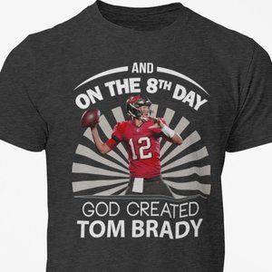 Tom Brady Buccaneers fan tshirt, GOAT Football